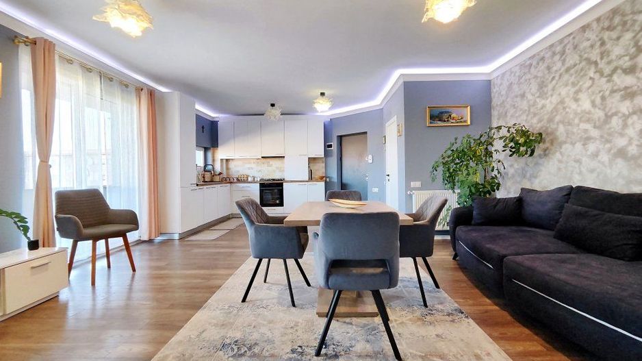 Apartament 2 camere + TERASĂ 45 mp | Etaj 2 | Florești – str. Cetății - Poză 1