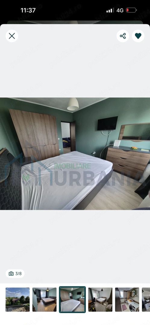Apartament 3 camere complet mobilat, CCR Residence, Valea Lupului, Iași - Poză 2