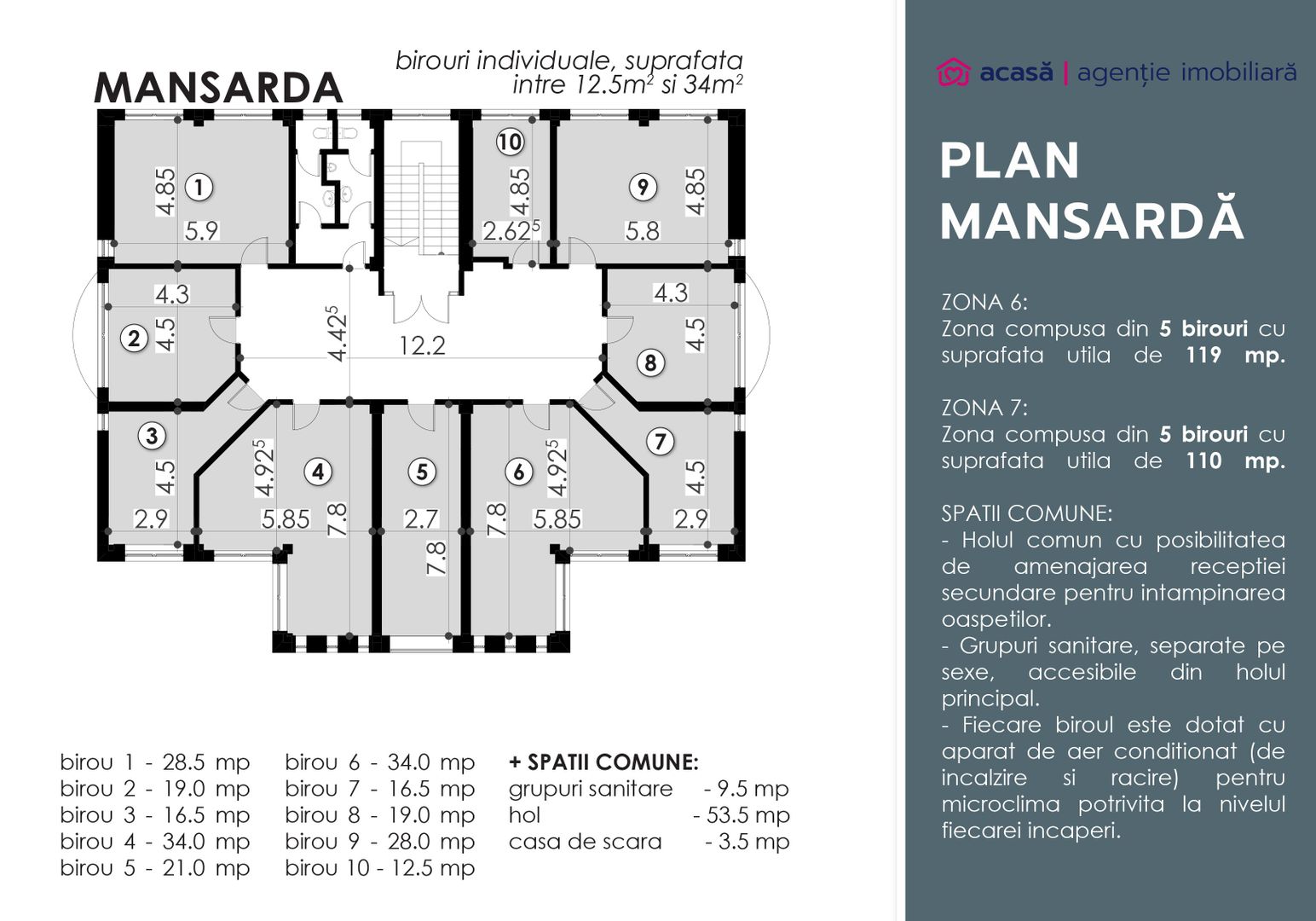 Arbema Office Arad. Birouri de închiriat - Poză 7