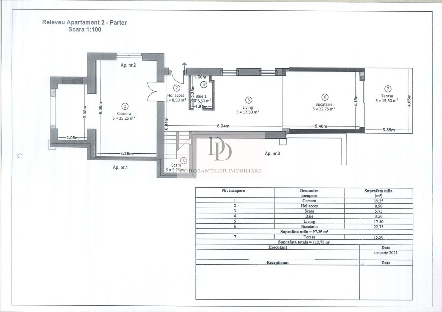 Spațiu de birouri premium în vilă | Curte amenajată | Andrei Mureșanu - Schiță 15