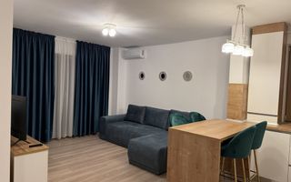 Apartament cu 2 camere, mobilat si utilat lux, de închiriat, bloc nou - Poză 1