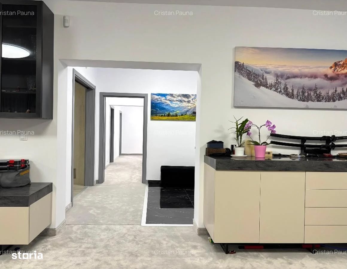 Apartament exclusivist, Primăverii, 4 camere, 76 mp, finisaje premium, bloc nou. - Poză 3