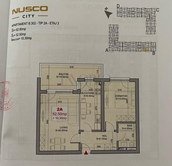 Apartament 2 camere premium | Nusco City | Parcare subterana inclusa - Poză 7