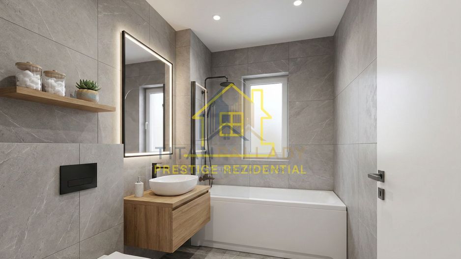 Ap. 2 Camere / 53mp / Titan-Pallady / Decomandat / Bloc Nou - Poză 4