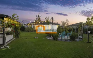 Langa Padure si lac, Vila P+Pod , 900mp teren,  terasa 40mp,  complex securizat - Poză 45