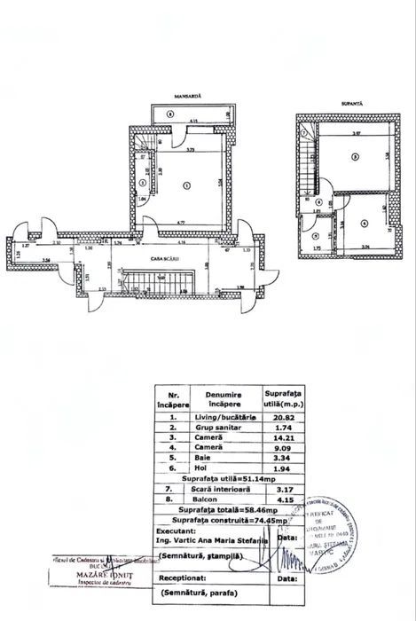 Vânzare, apartament 3 camere, zona Pacii - Poză 8