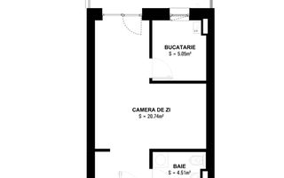 Vânzare, garsonieră, 1 cameră tip 1C, Hils Brauner, București - Poză 14