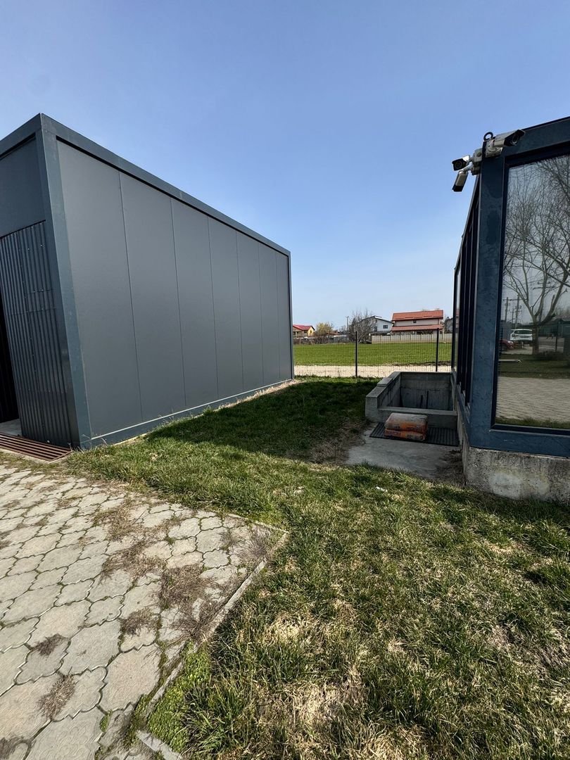 Teren ve vanzare cu 3 hale Domnești Șoseaua Curtea Domnească - Poză 8