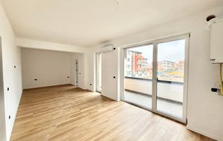 NOU | Apartament 1 cameră modern cu grădină și balcon generos | Parcare inclusă
