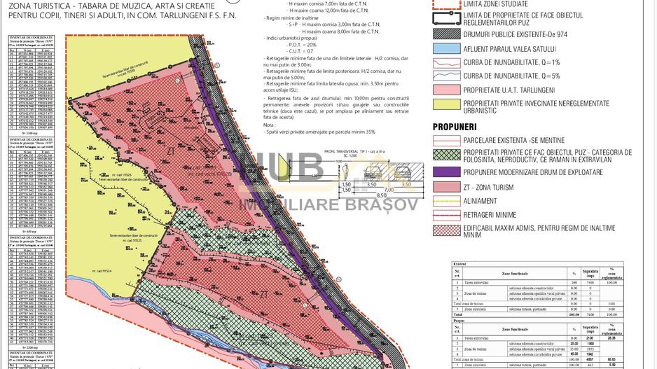 Teren cu PUZ - Tabara de Vacanta + Constructie Tiny Hous |  10 Cabane A-Frame - Poză 11