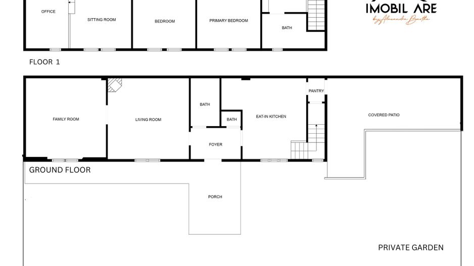 Casă cu grădină in zonă centrală - Schiță 2