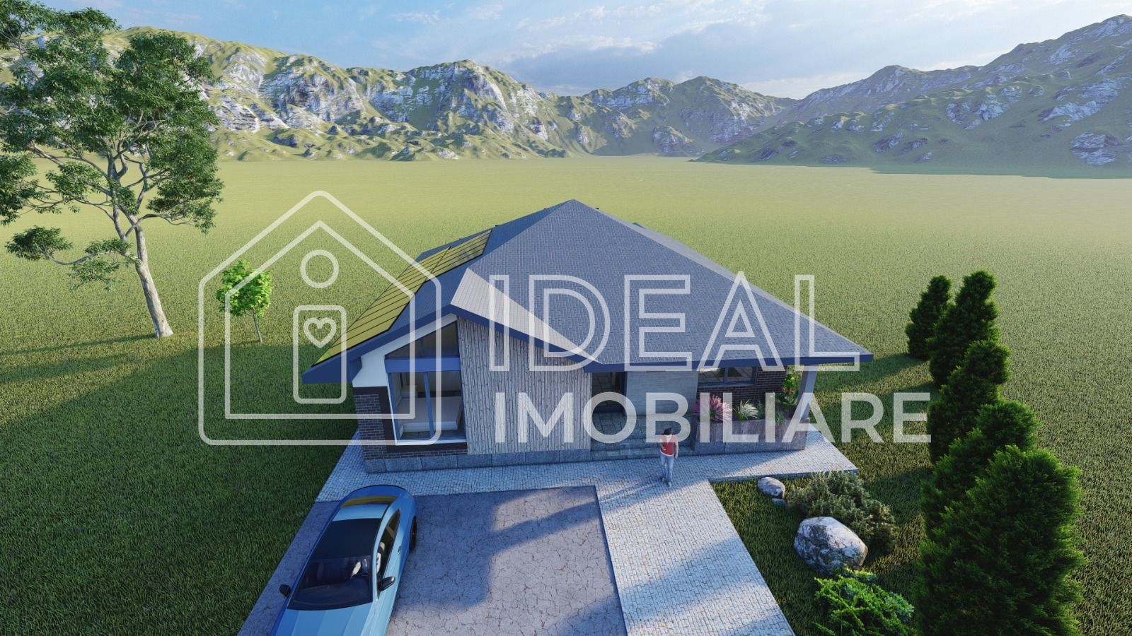 Casa Individuala pe un singur nivel cu teren de 500 mp, zona Sura Mica - Poză 10