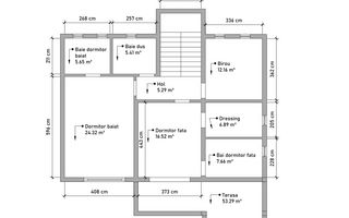 Vila EXCLUSIVISTA cu Piscina, Garaj si 3 Terase - Schiță 16