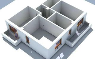 Apartament 3 camere, 70 mp, decomandat, bloc 2020, Valea Lupului – vedere spre Mall Moldova - Poză 12
