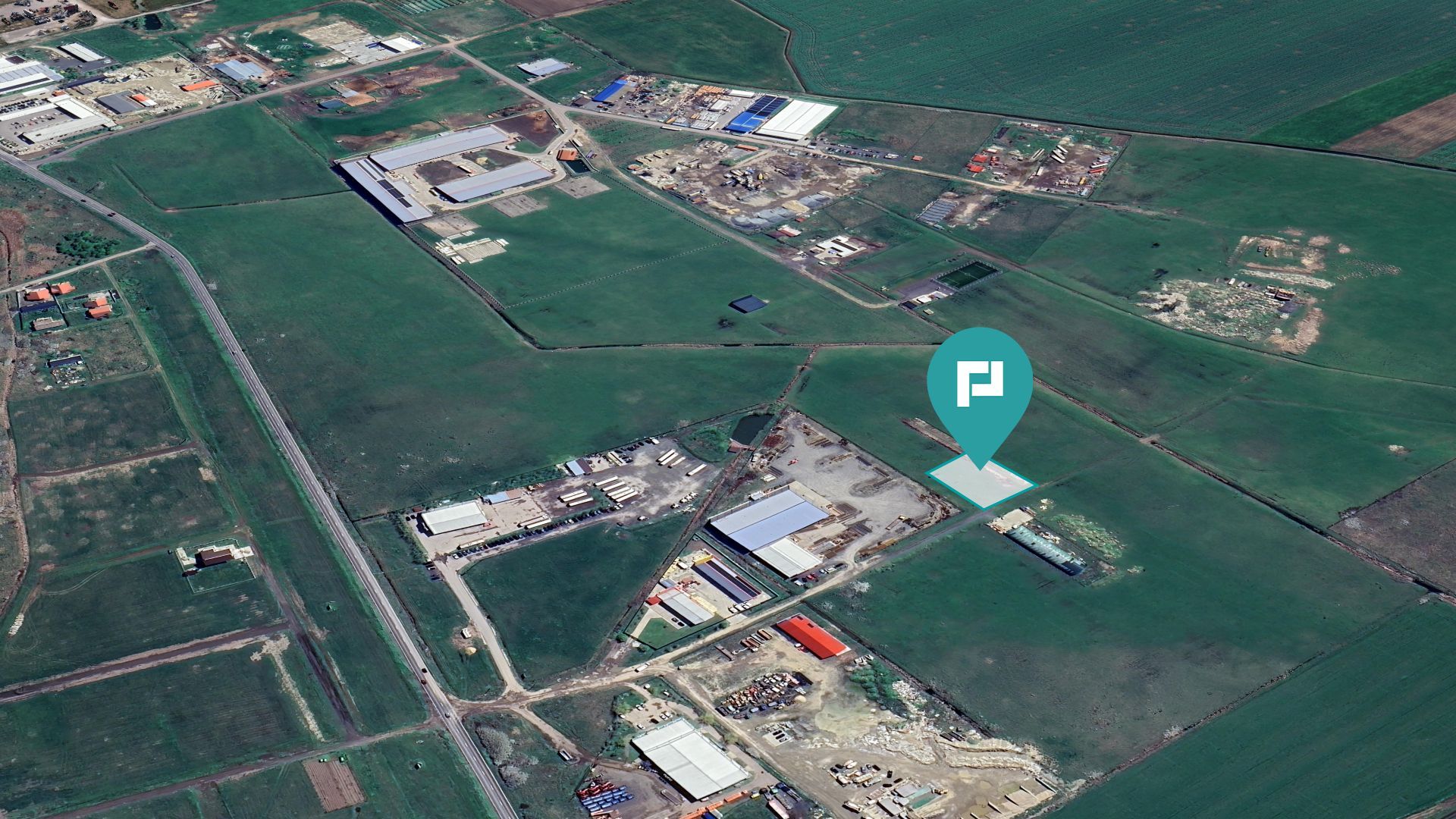 Teren intravilan 2000mp – zona industrială Săcălaz - Poză 1