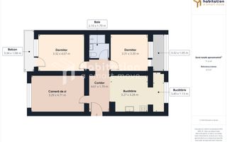 Confort, lumină și rafinament – 3 camere,  in zona Tipografilor - Poză 24