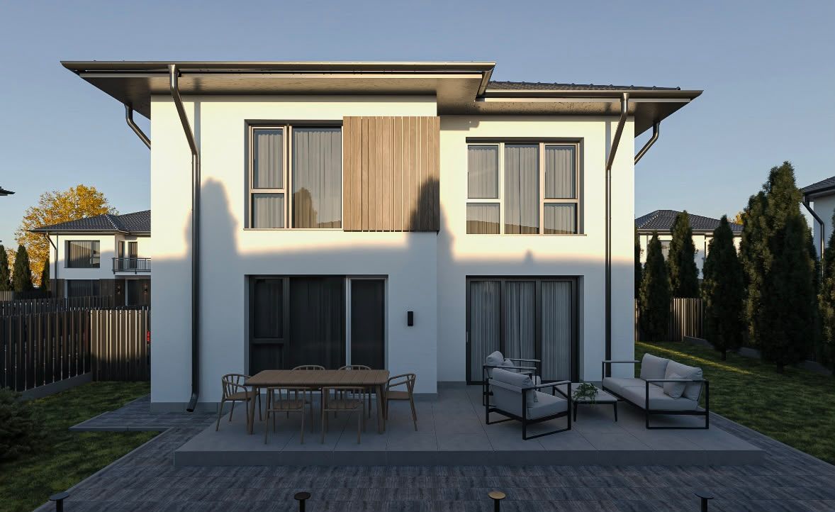Panouri fotovoltaice! Vila construita cu etaj si spatii depozitare - Poză 2