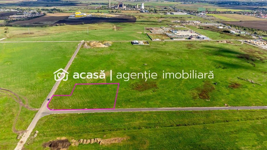 Teren 13.320 mp cu PUZ pentru hale industriale, locație cheie Arad - Poză 1
