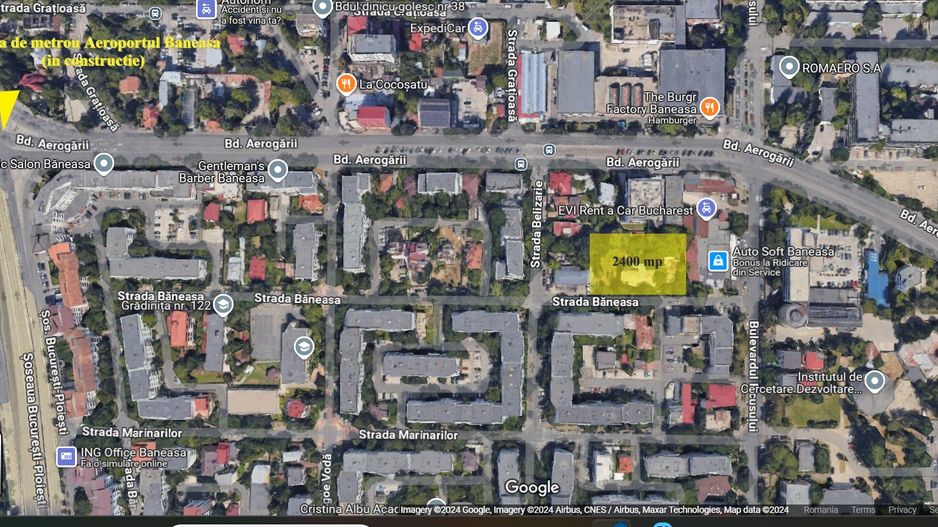 Teren de vânzare în zona Baneasa | Herastrau | 2400 mp | - Poză 2