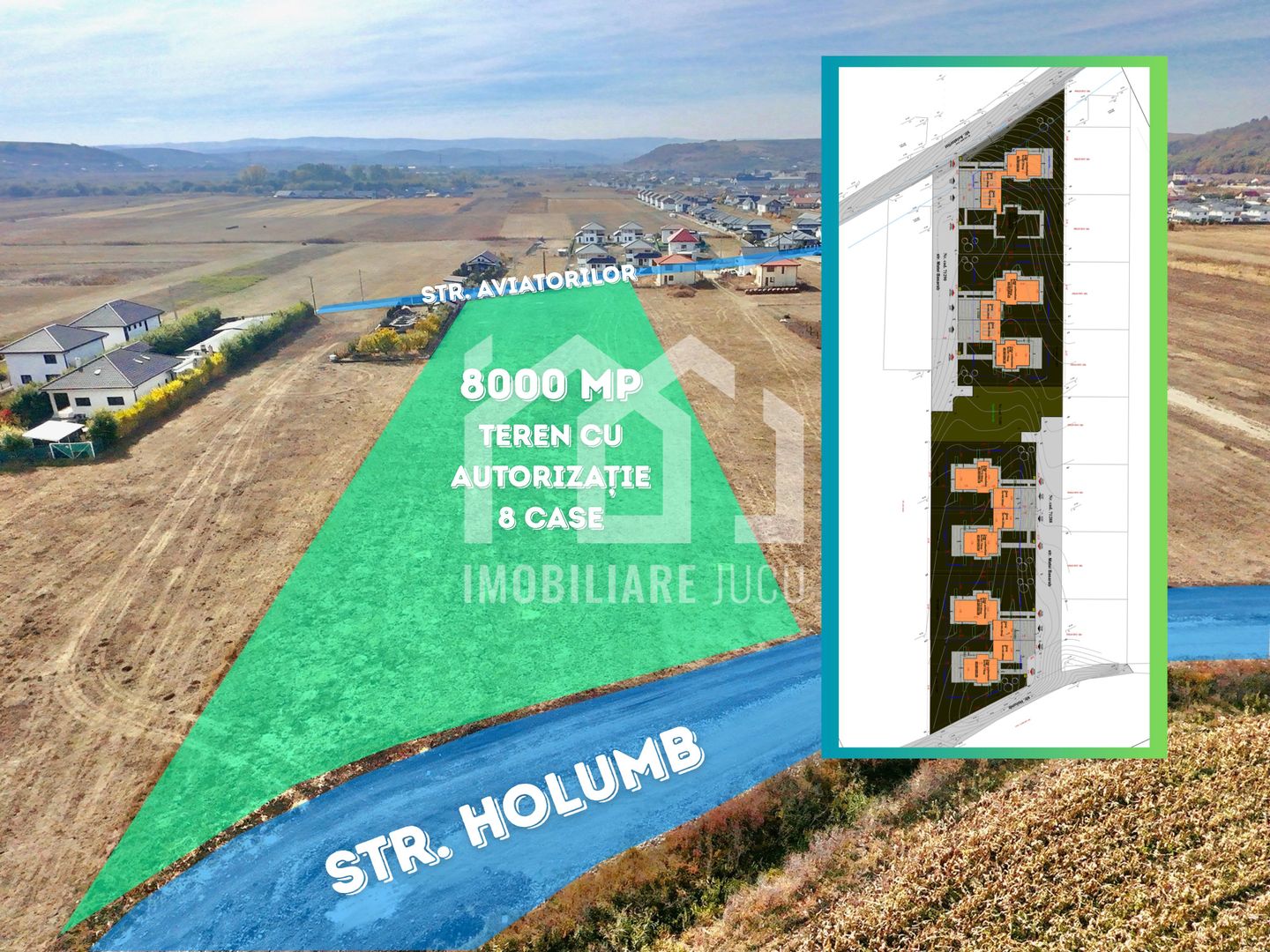 Proiect 8 case autorizate Jucu de Mijloc - Strada Aviatorilor - Poză 2