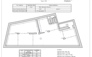Spatiu comercial S+P // *362mp* // Victoriei - Schiță 50