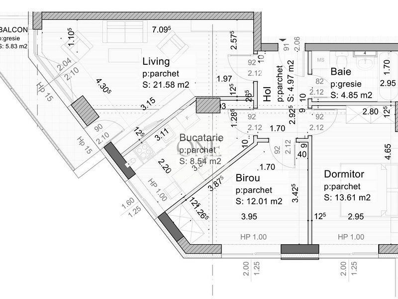 Apartament 3 Camere Decomandat Comision 0% - Poză 10