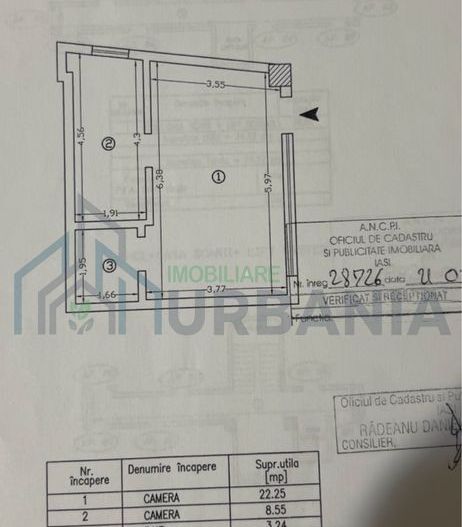 Spațiu de închiriat în zona Tătărași, Iași – bloc nou, parcare inclusă - Poză 3