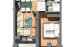 Apartament cu 2 camere în zona Torontalului, Timișoara - Poză 3