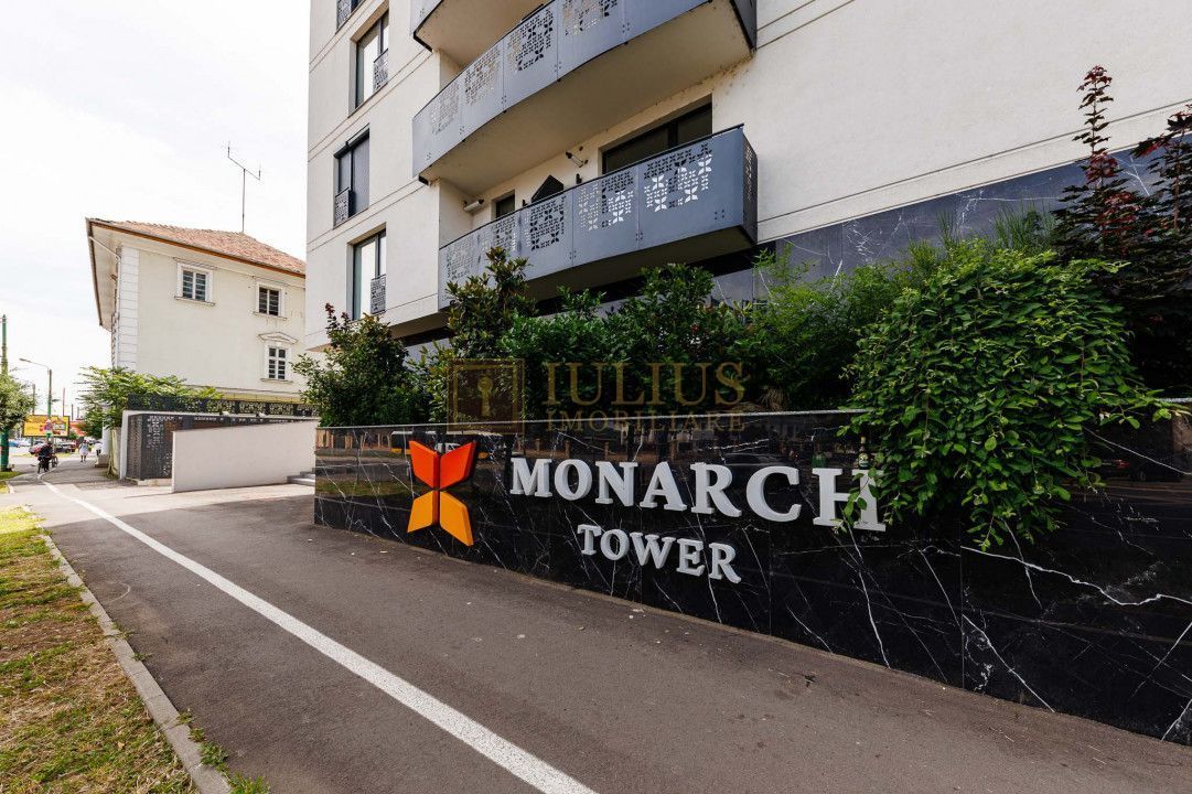 Monarch Tower| 4 camere-3 dormitoare| loc de parcare| balcon| 2 bai - Poză 19