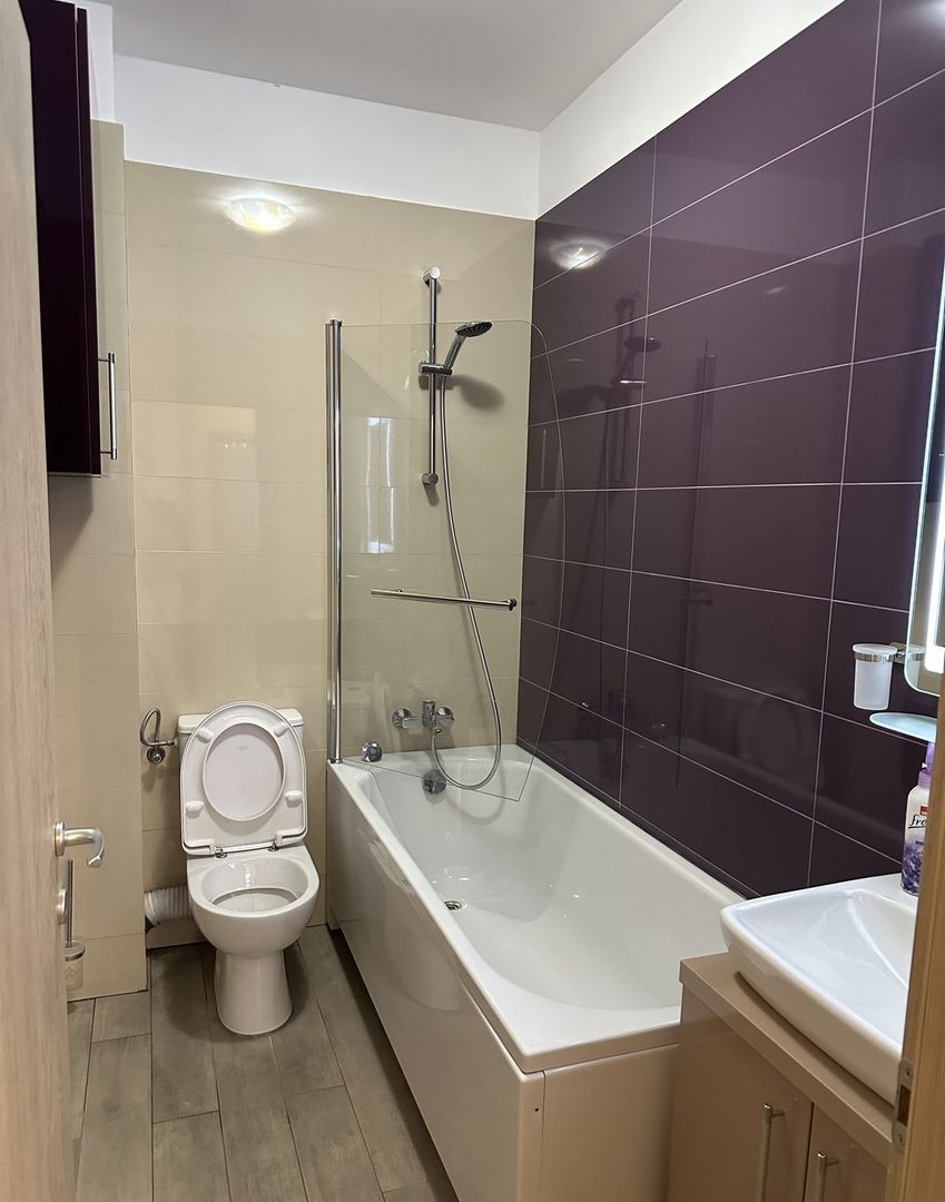De Închiriat Garsonieră Modernă  Unirii- Alba Iulia, Centrală, Curte - Poză 14