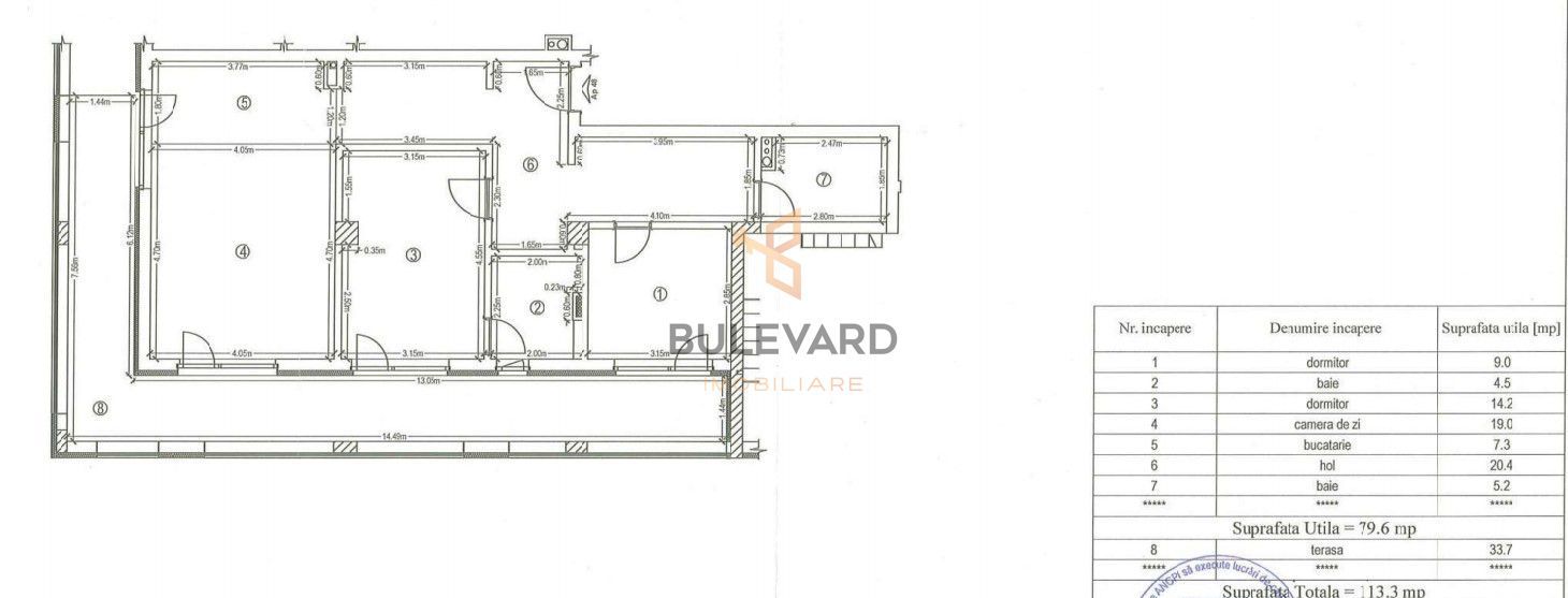 Penthouse cu CF/80 mp/terasa 34 mp/parcare subterana/5 minute de Vivo! - Poză 2