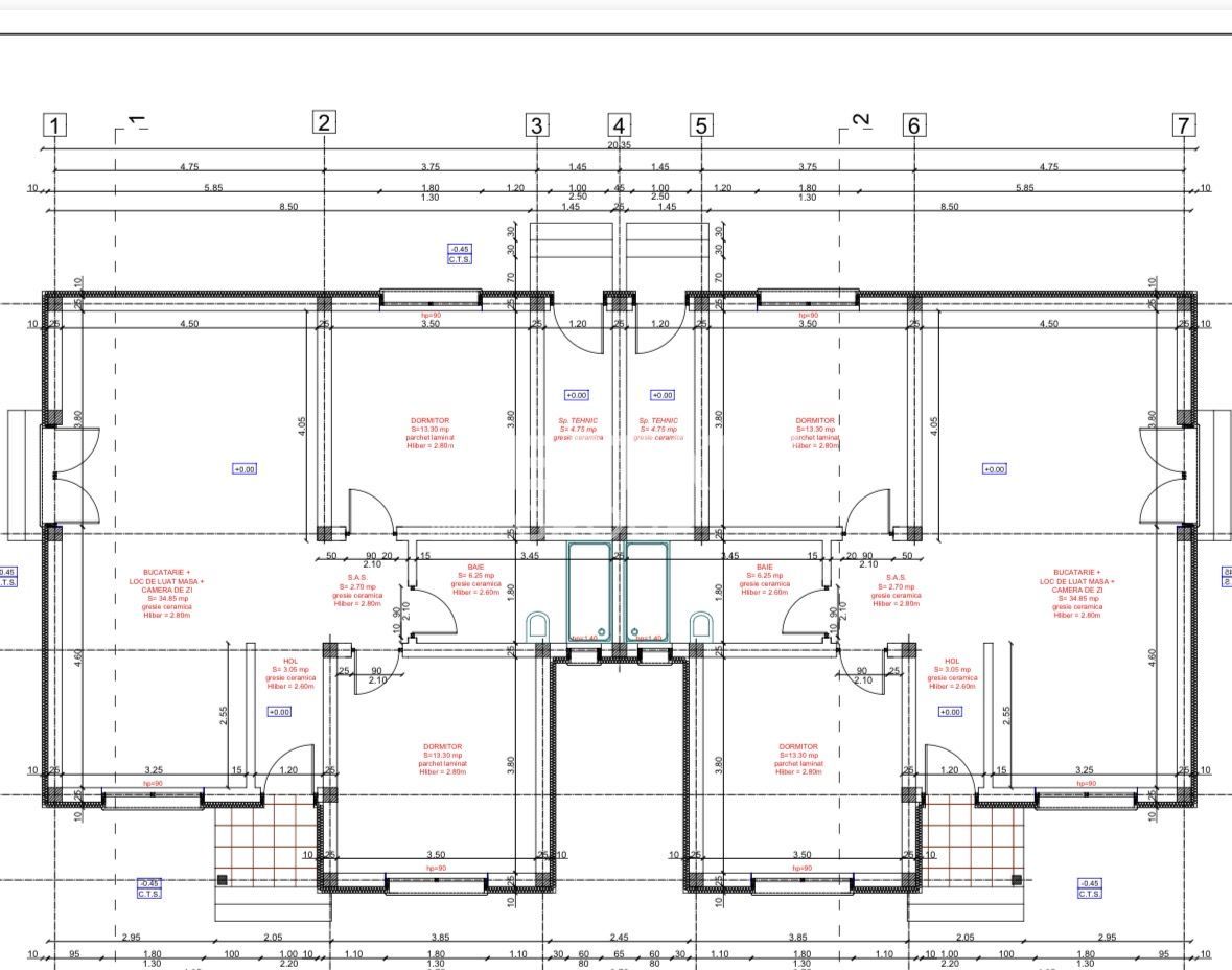 Duplex cu 3 camere in Mosnita Noua - Poză 4