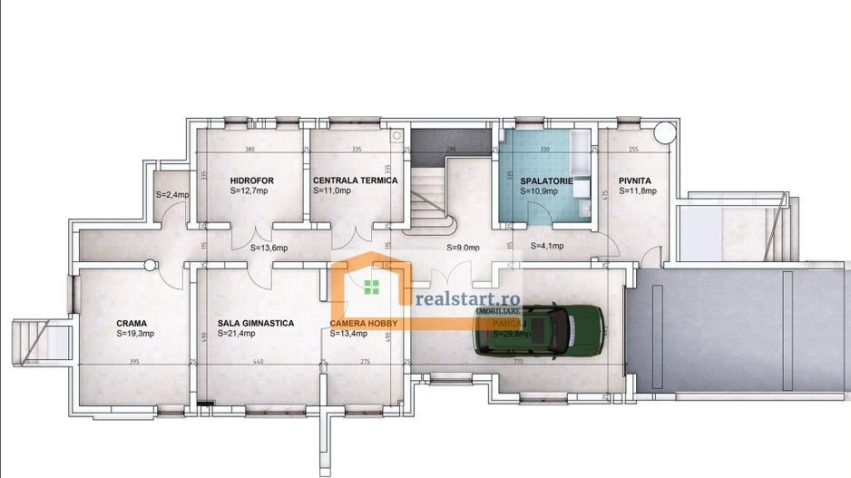 Mogosoaia, Zona de case noi, langa padure, eficienta energetica - Schiță 68