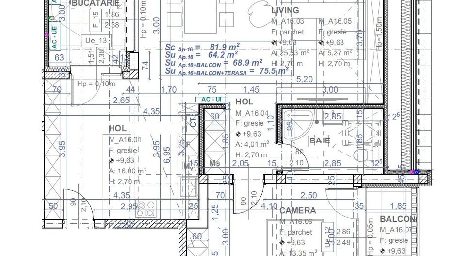 Bloc finalizat. Balcon mare. Loc de parcare. - Poză 8