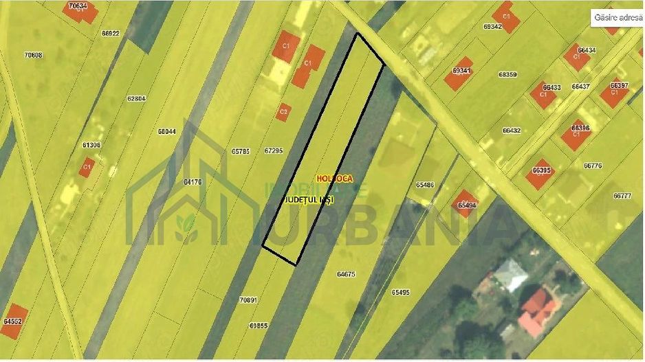 Teren de vânzare în Holboca, str. Colinei – 2.500 mp, utilități complete - Poză 2