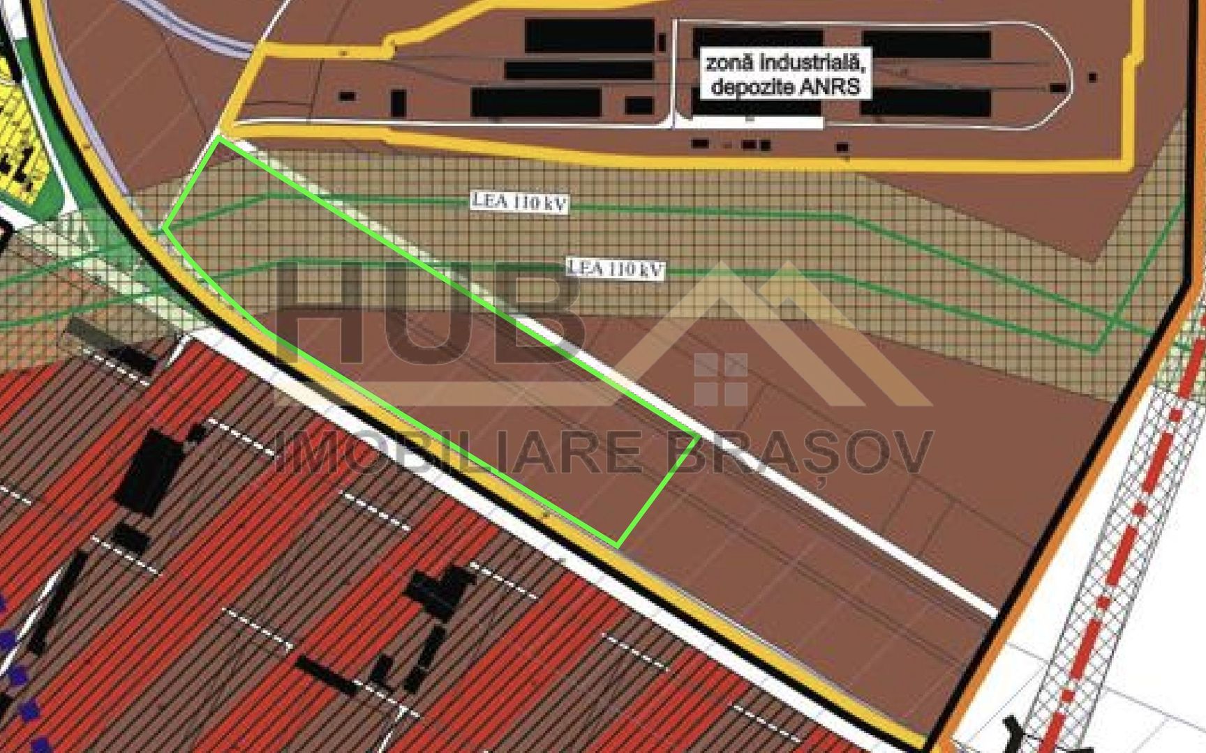 Teren Industrial Codlea | 22.500mp Necesar PUZ - Poză 1