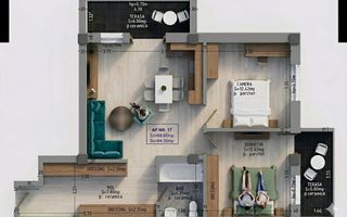 Apartament 3 camere | Etaj 2 - Poză 1