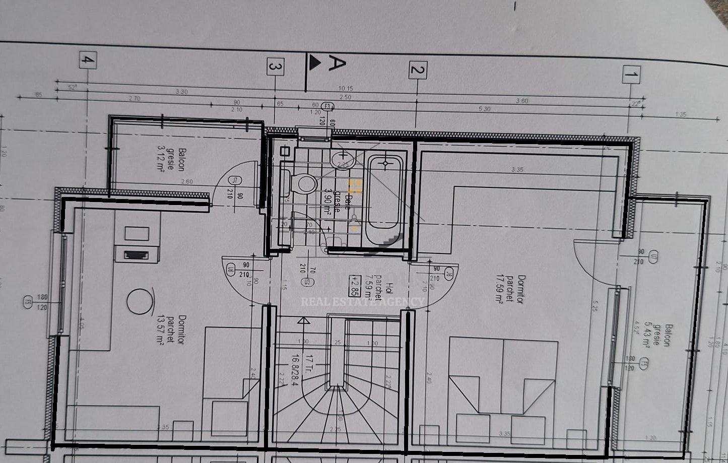 Casa tip duplex, 120 mp utili, teren 380 mp, parcare, finisata, Gilau - Poză 24