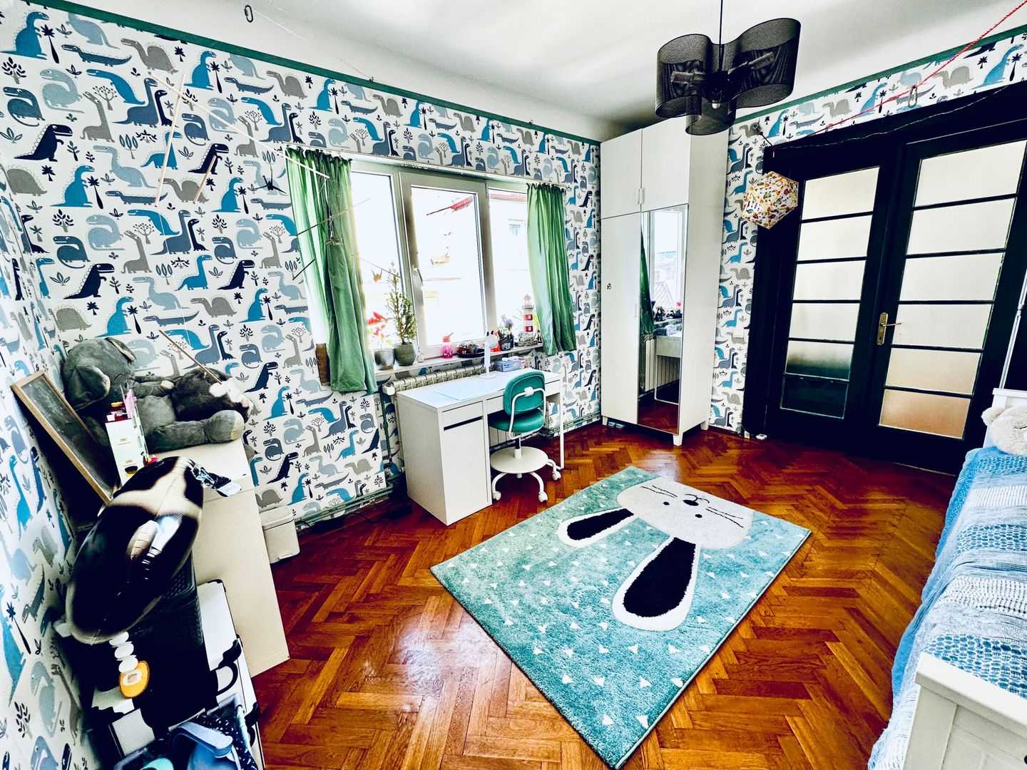 Apartament 3 camere + 1 birou,  Cotroceni, curte si gradina, metrou Eroilor - Poză 9