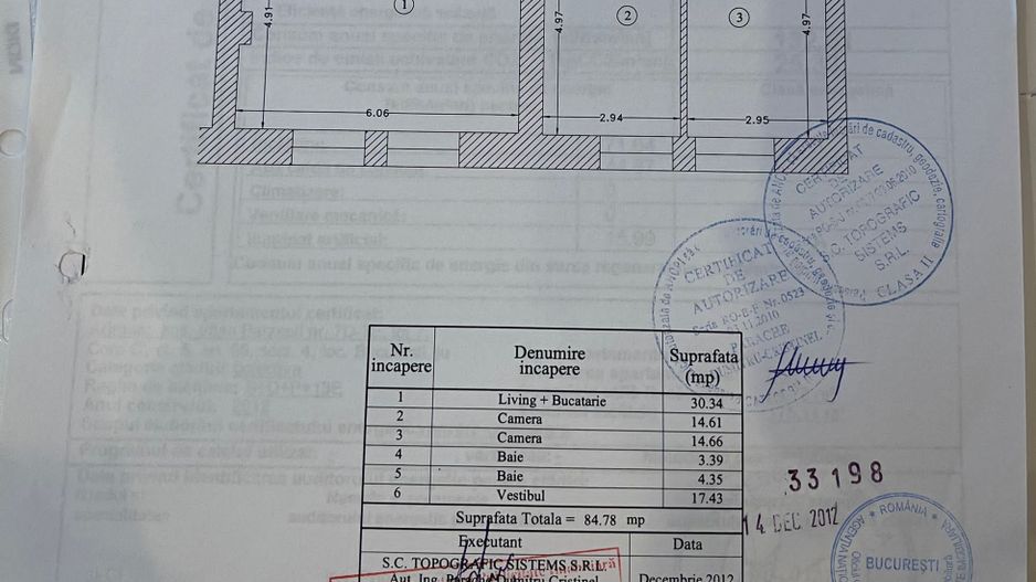 Apartament 3 camere - 2 bai Complex Rin Grand Residence Vitan - Poză 11