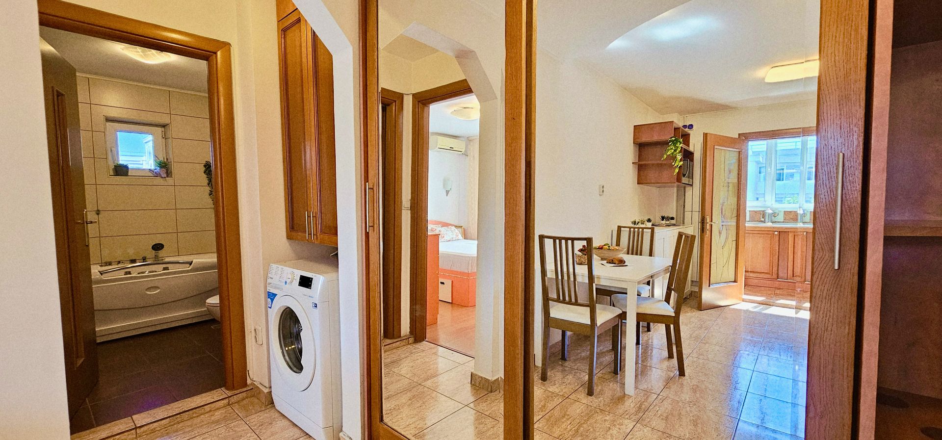 Apartament etaj intermediar, luminos, centrală proprie, fereastră la baie - Poză 12