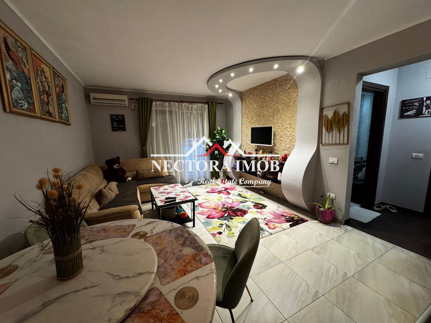 NECTORA IMOB-Apartament 2 camere, Prima Nufarul, Mobilat/Utilat, 47 mp - Poză 1