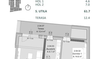Apartament nou 2 camere Zona Centrala | Comision 0% - Poză 2
