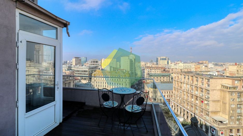 Studio 2 niveluri, terasă 11 mp, vedere spectaculoasă-Calea Victoriei - Poză 24