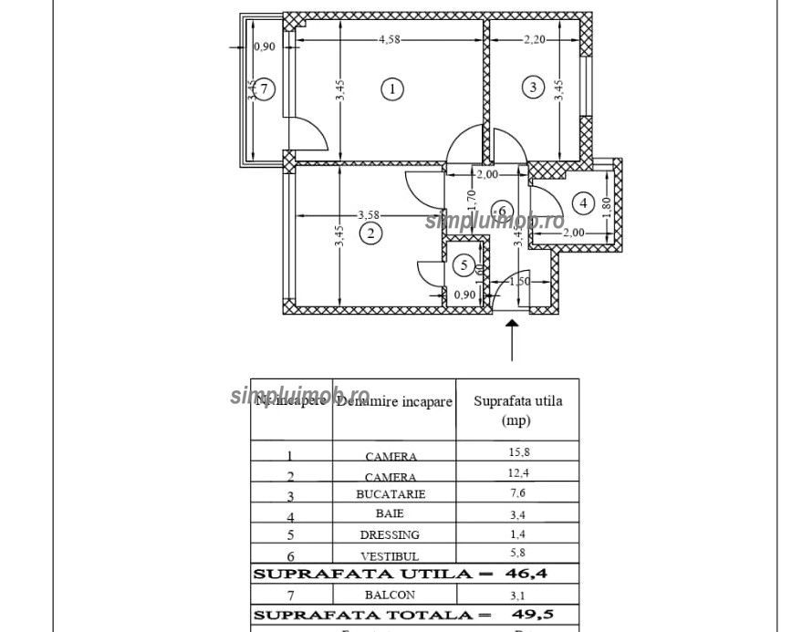 2 camere Giurgiului Renovat Lux - Poză 17