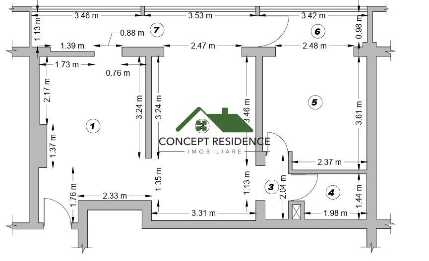 Apartament 2 camere, renovat și mobilat – Unirii, ultracentral - Poză 8