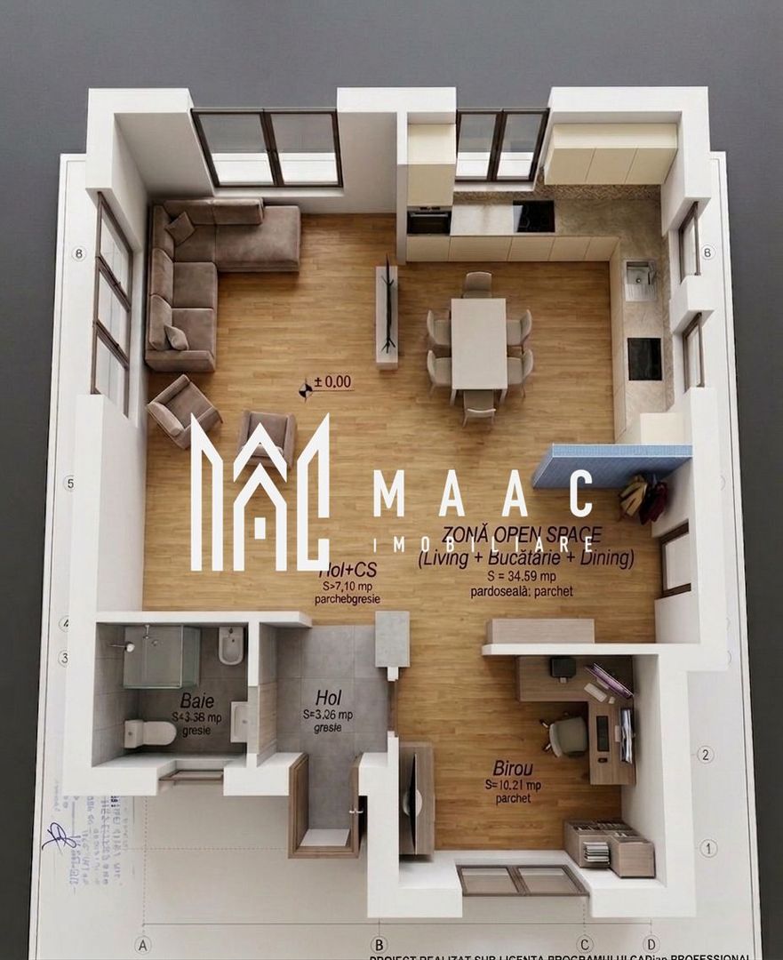 Casă Individuală | 5 camere | 132 MPU | Alb/Roșu | Șura Mică - Poză 1