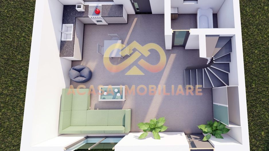 NOU APARTAMENT 4 CAMERE CU GRADINA 88MP - Poză 6