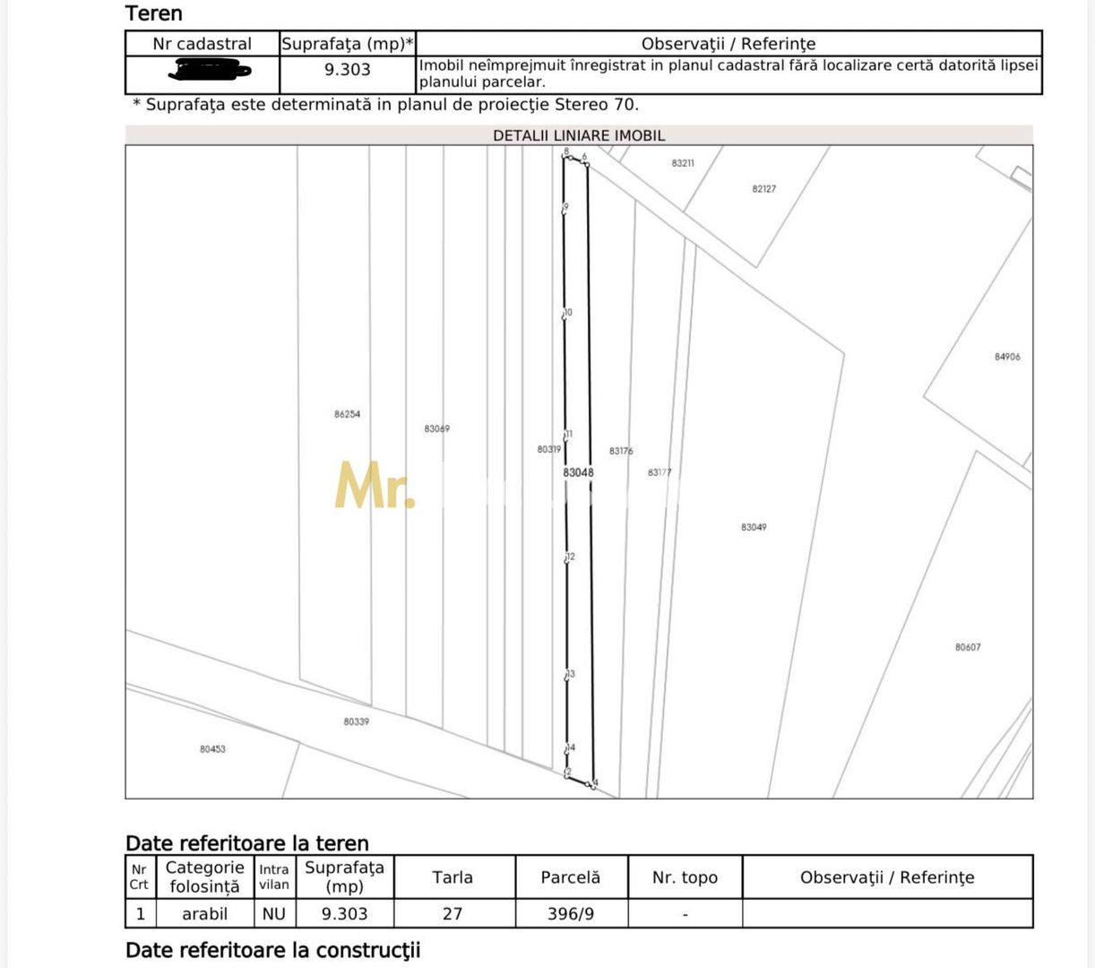 Teren investitional 9.303 mp | Proximitate Autostrada A1 | Cateasca - Poză 3