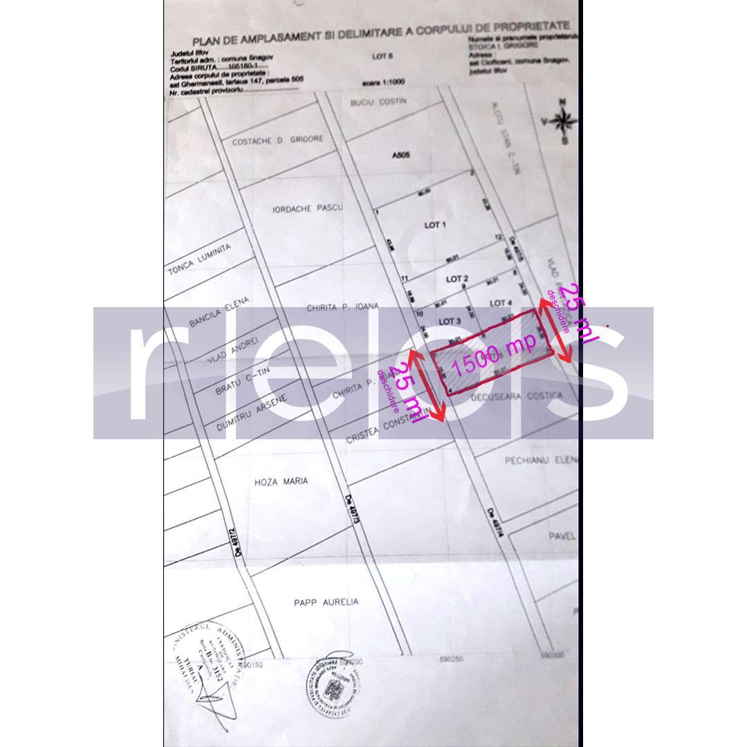 VANZARE TEREN 1500 MP| GHERMANESTI | PADUREA SNAGOV - Poză 11